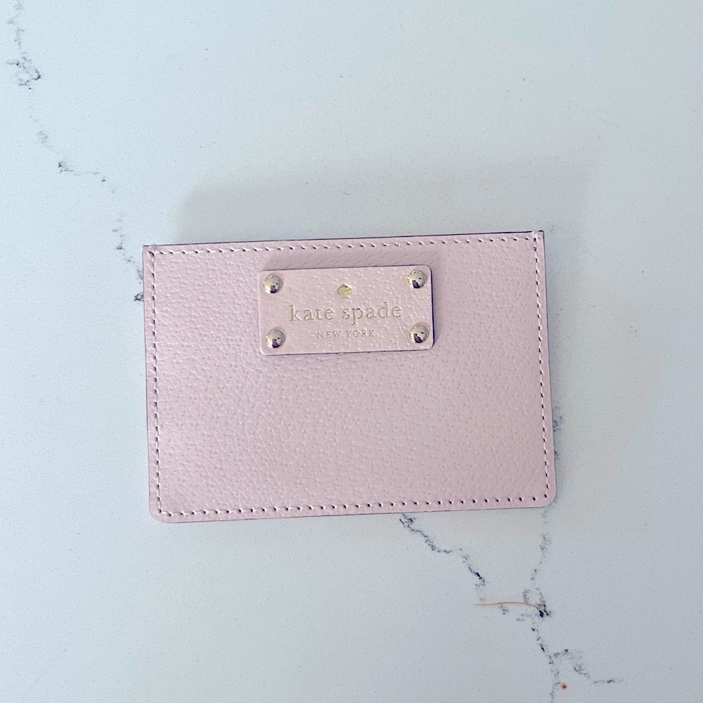 Kate Spade Graham Wellesley in Ballet Pink Cardholder